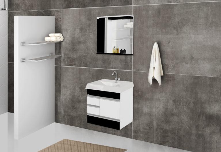 522942 - KIT Napole SUSP  - Textura Preto